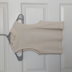 Urban Outfitters Creme Sleeveless Top